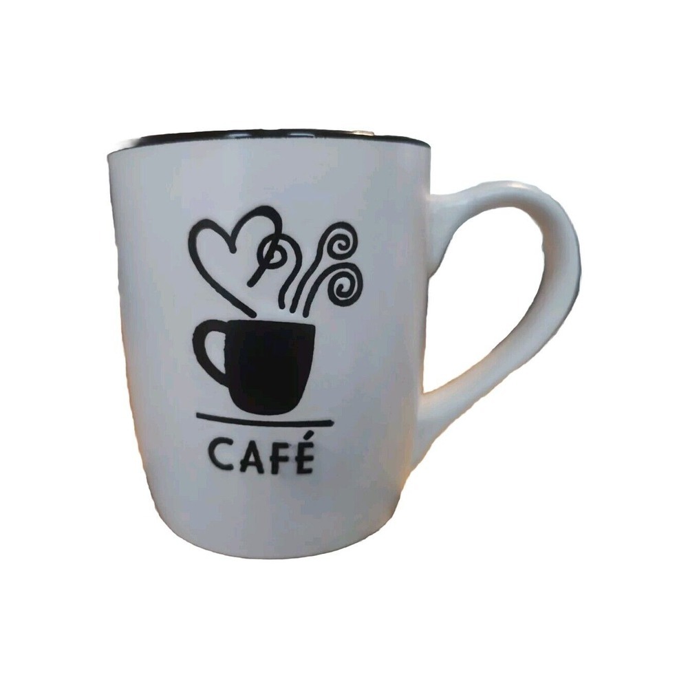 "Cafe", Coffee Mug, Royal Norfolk ceramic, VG Condition
